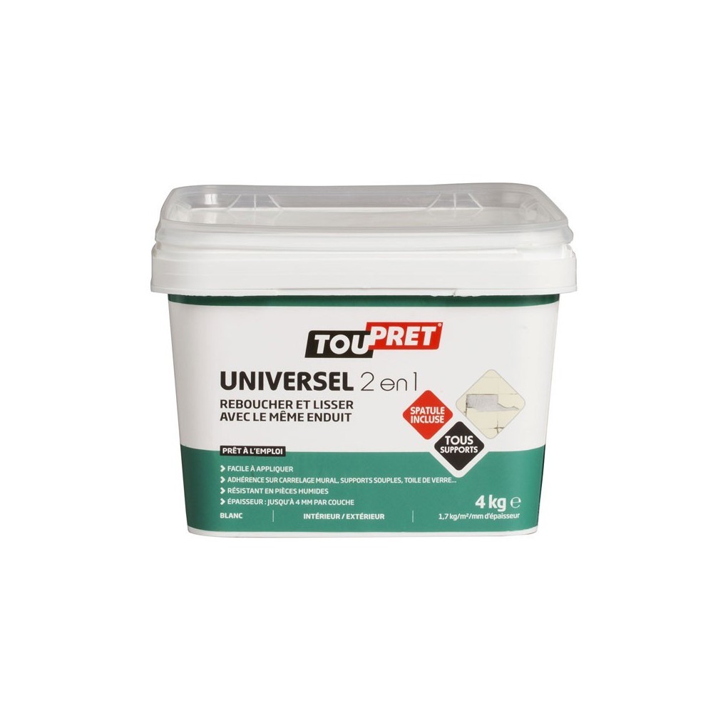 Enduit UNIVERSEL 2 en 1 (4kg)