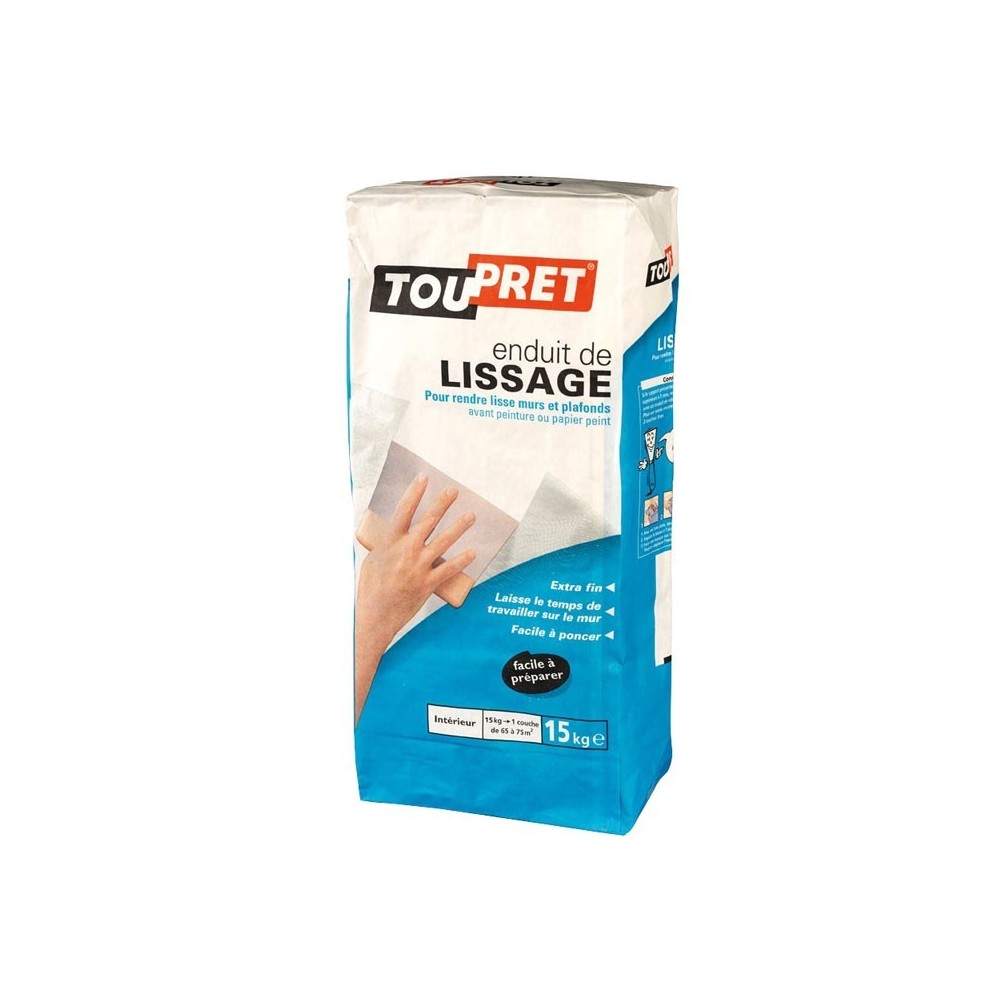 Enduit de lissage en poudre 15 kg