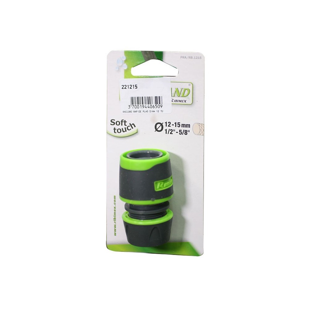 Raccord rapide plastique
