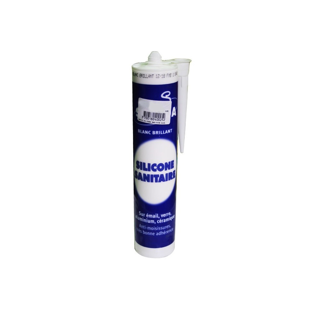 Mastic silicone sanitaire