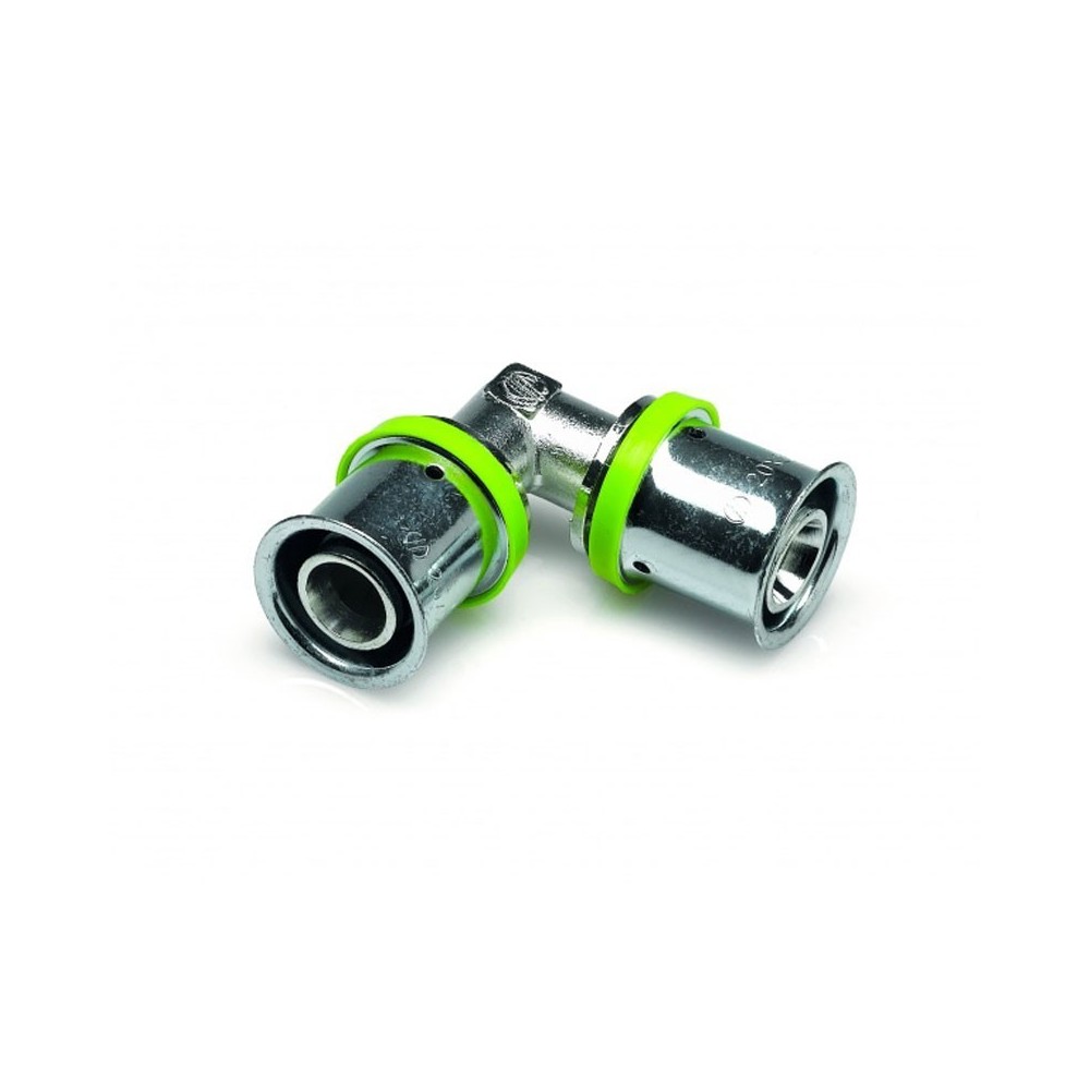 Coude double Multicouche 16x2