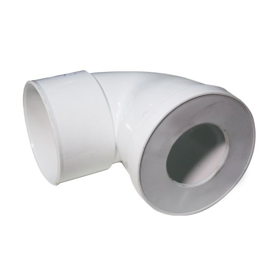 Pipe courte coudée 90deg