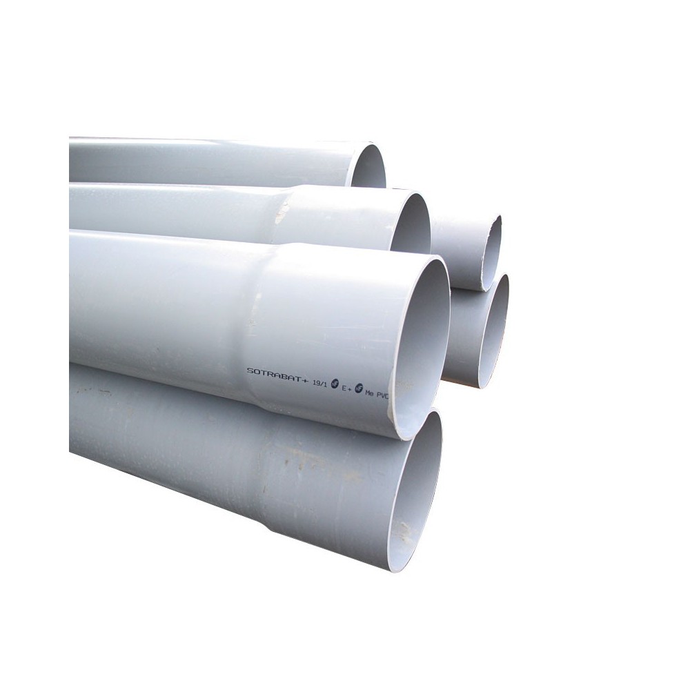 TUYAU EVACUATION en PVC