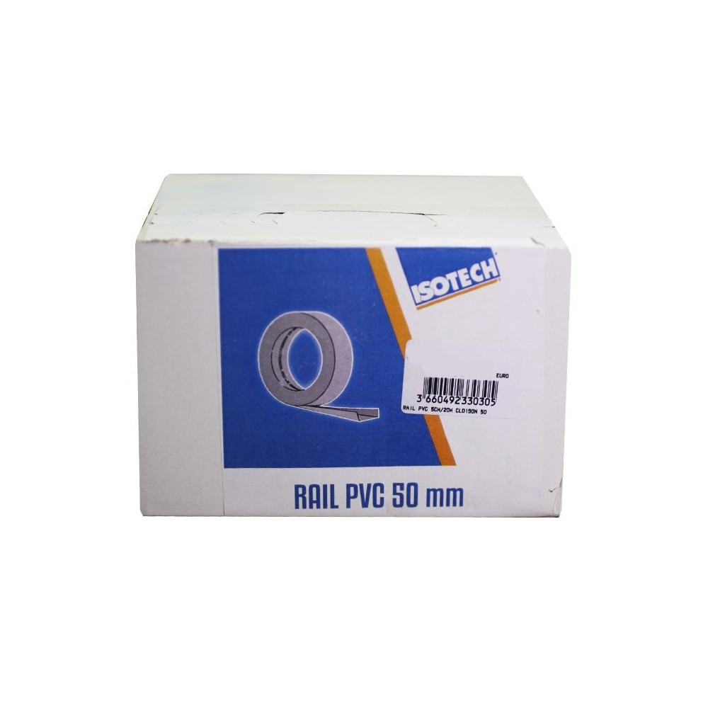 Rail PVC 5cm/20m CLOISON 50