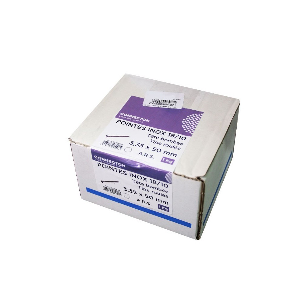 POINTE INOX A2 Tête BOMBEE