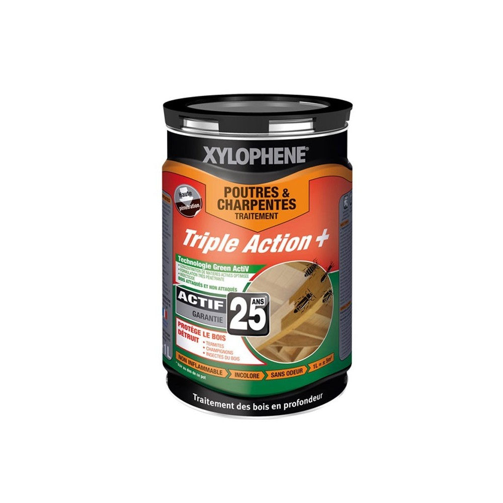 XYLOPHENE Triple Action + Poutres et charpentes