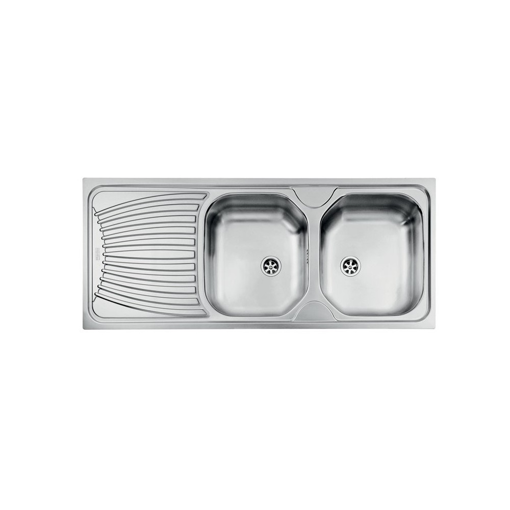Evier INOX 2 bacs /2P