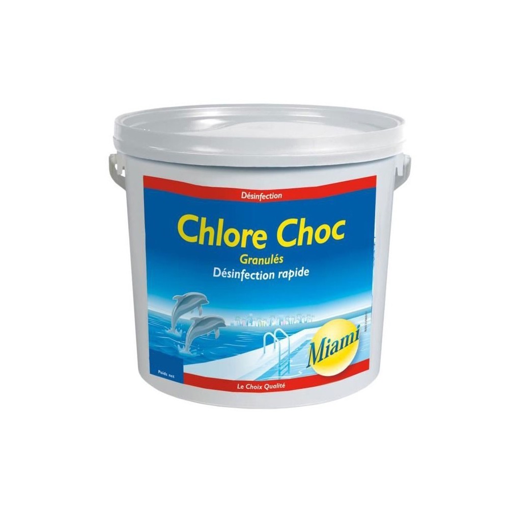 CHLORE CHOC Granulés MIAMI