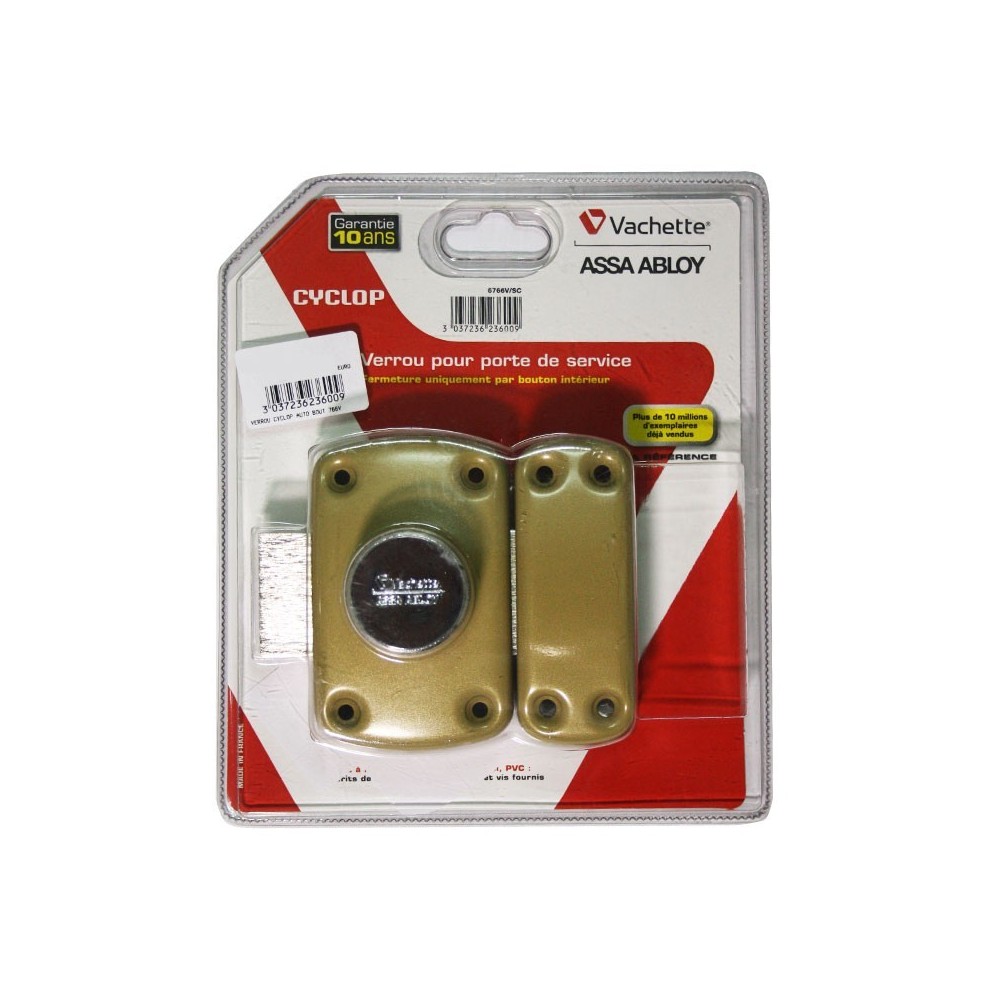 Verrou CYCLOP à bouton AUTO