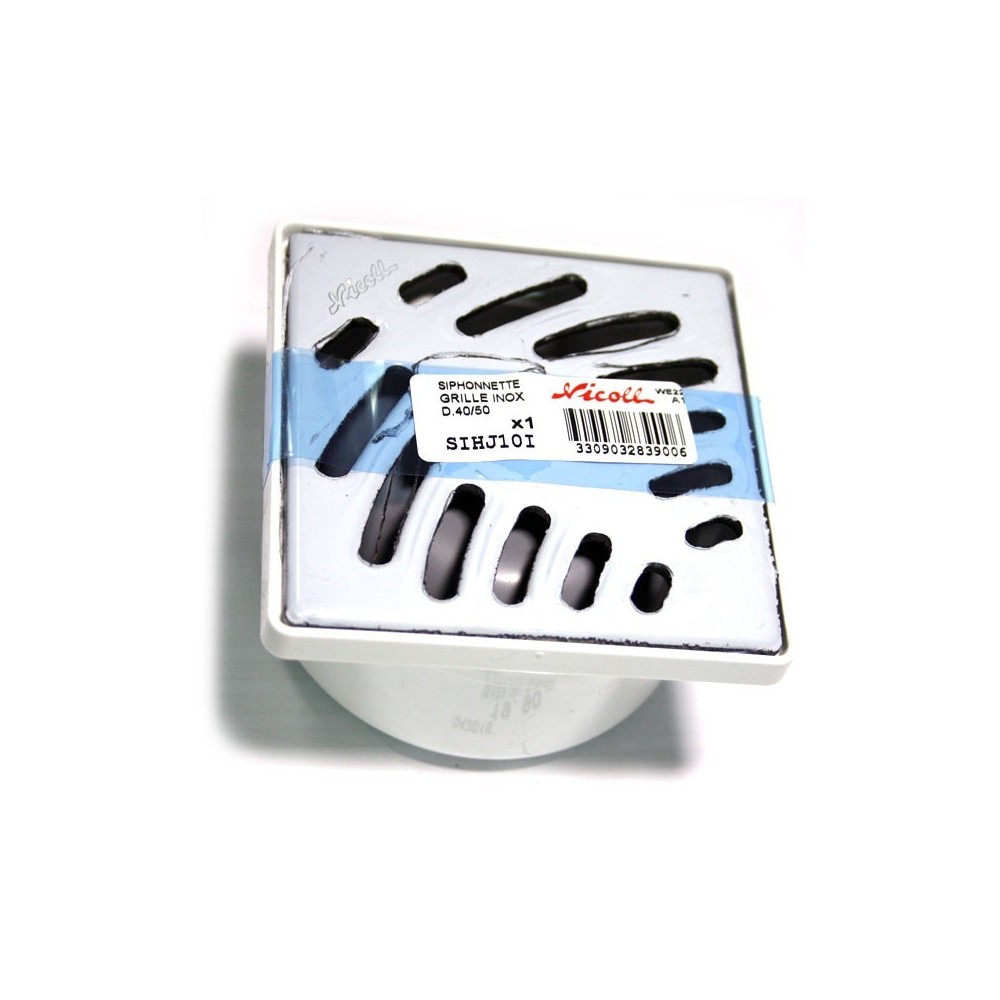 Siphon sol grille INOX