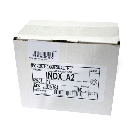 Ecrou INOX EX