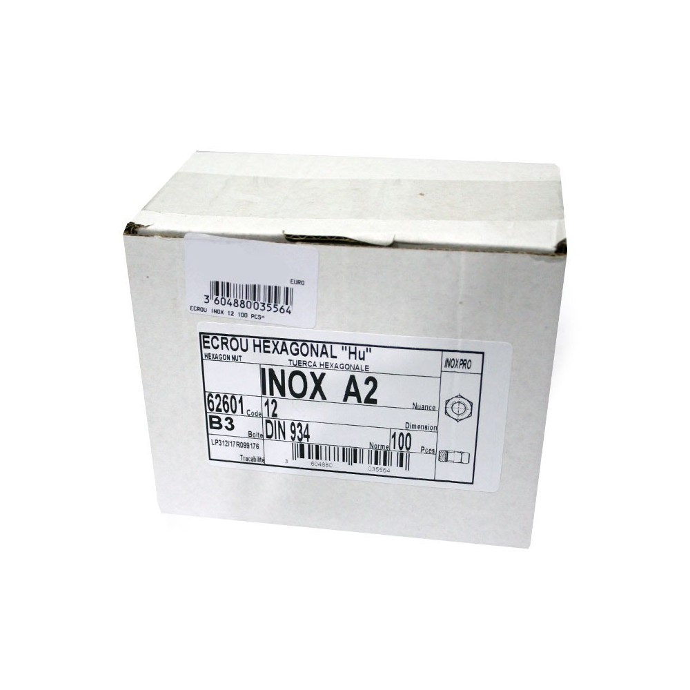 Ecrou INOX EX