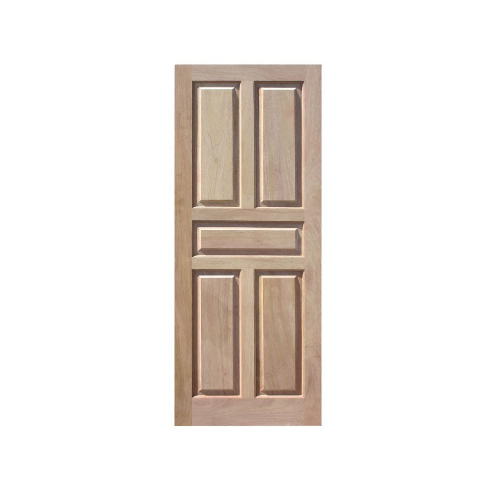 Porte Bois Rouge (5 panneaux)