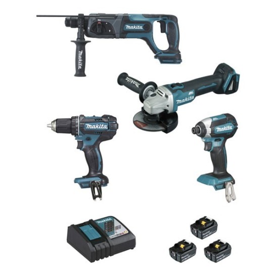 KIT 4 MACHINES 18V DLX4080TX1