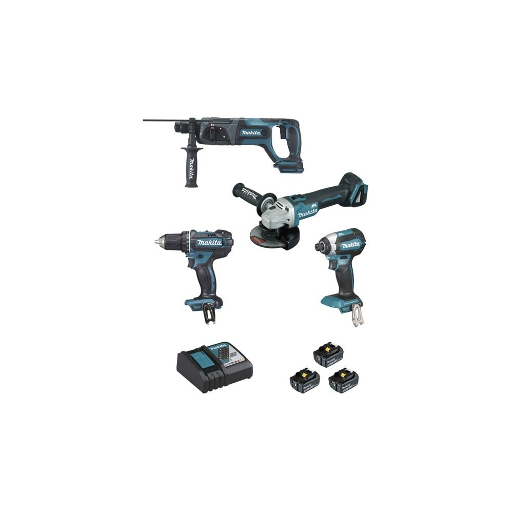 KIT 4 MACHINES 18V DLX4080TX1