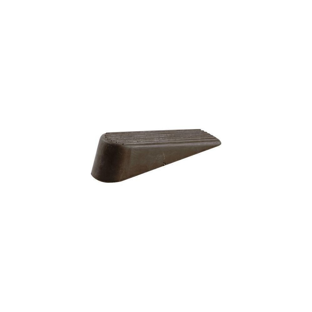 CALE-PORTE CAOUTCHOUC BRUN
