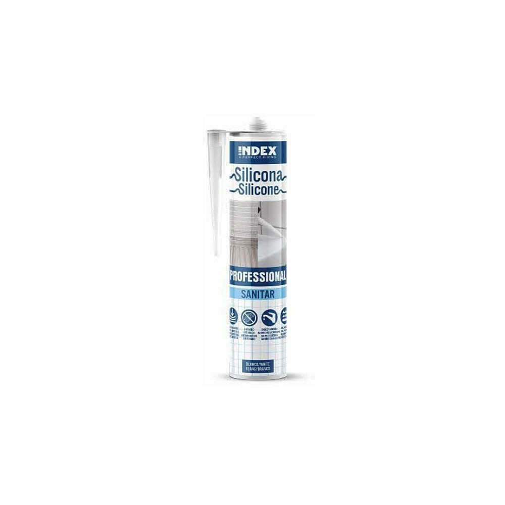 MASTIC SILICONE SANITAIRE PRO