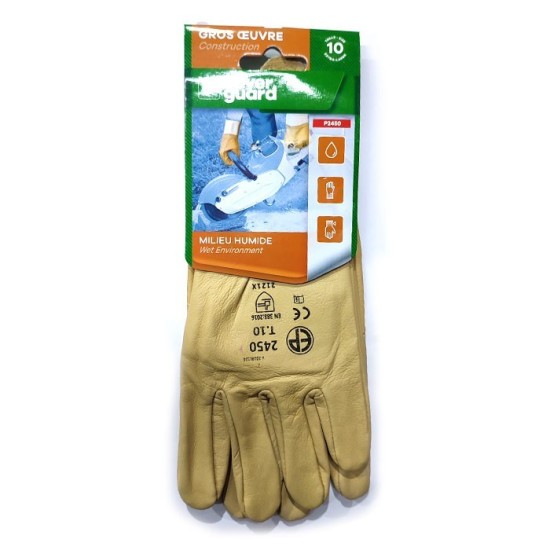 GANTS FLEUR VACHETTE