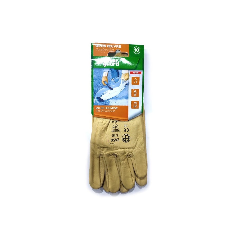 GANTS FLEUR VACHETTE