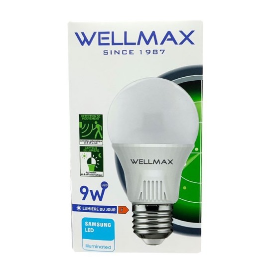 AMPOULE LED A DETECTION DE MOUVEMENT
