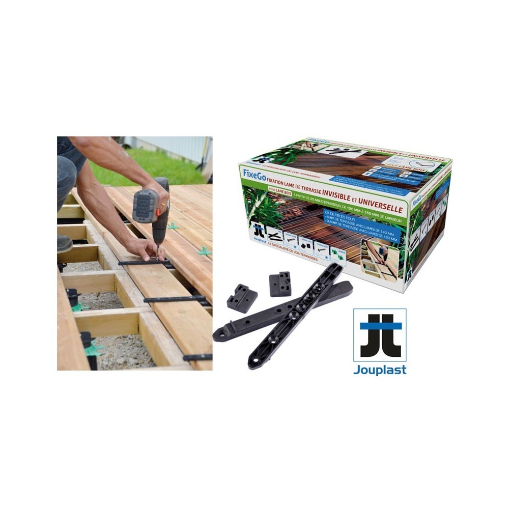 Kit fixation Deck invisible