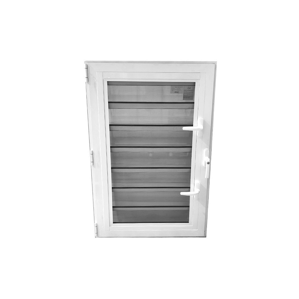 FENETRE ALU SECURIT D/G  (MOUSTIQUAIRE INTEGREE)