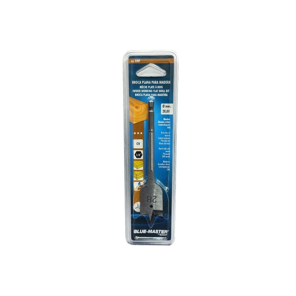 MECHE PLATE POUR BOIS