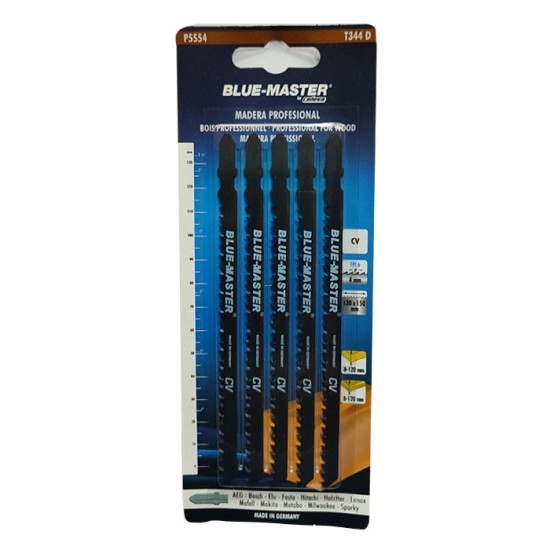 LOT DE 5 LAMES BOIS 120MM