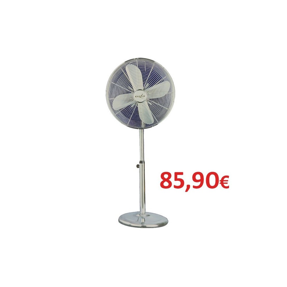 VENTILATEUR 4 PALES METAL