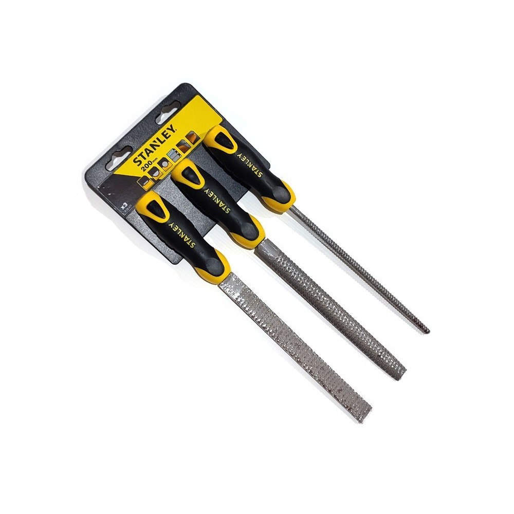 JEU DE 3 RAPES BATARDES 200MM