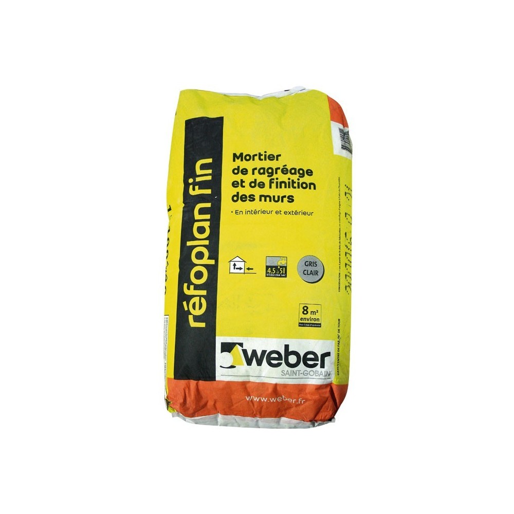 Weber refoplan mur fin