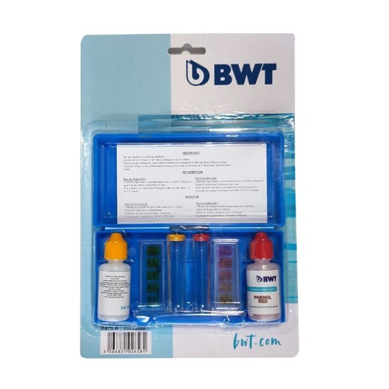 TROUSSE D'ANALYSE CHLORE ET PH