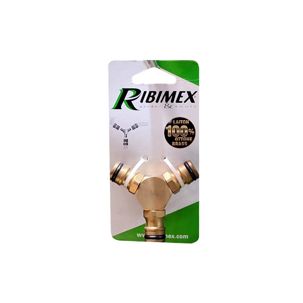 RACCORD TRIPLE LAITON