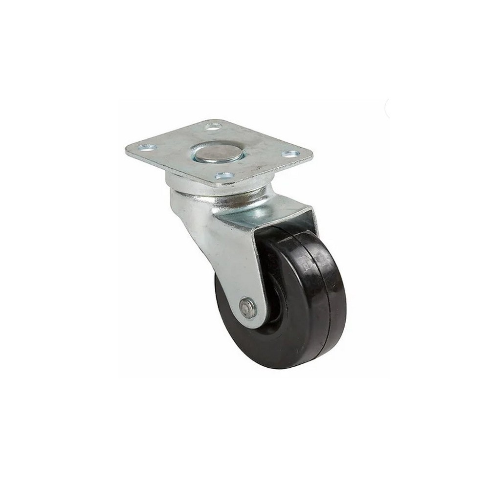 ROULETTE PIVOTANTE A PLATINE 65MM (50KG)