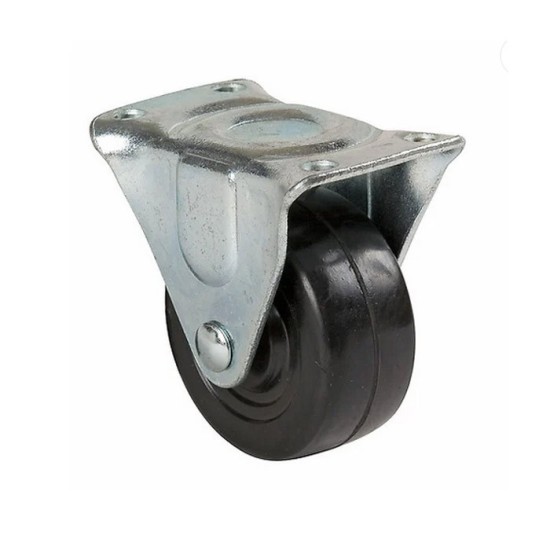 ROULETTE FIXE A PLATINE 50MM (35KG)