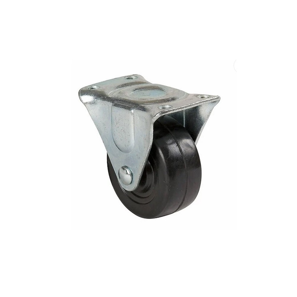 ROULETTE FIXE A PLATINE 50MM (35KG)