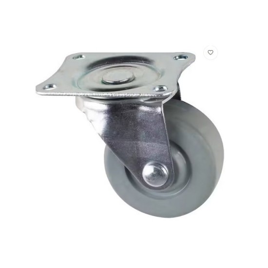 ROULETTE PIVOTANTE A PLATINE 50MM (35KG)