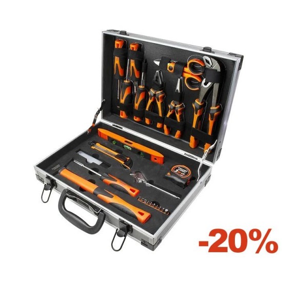 VALISE EQUIPEE 34 PIECES