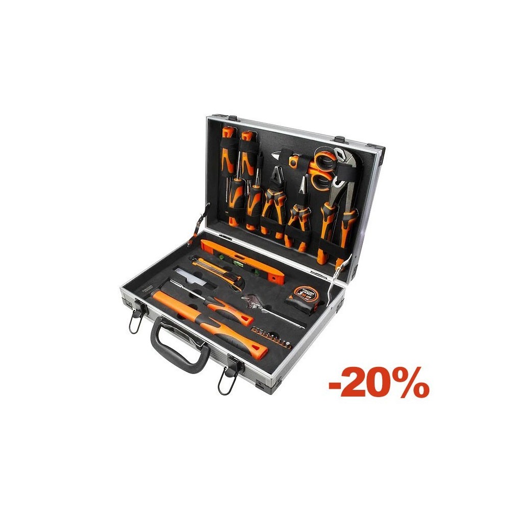 VALISE EQUIPEE 34 PIECES