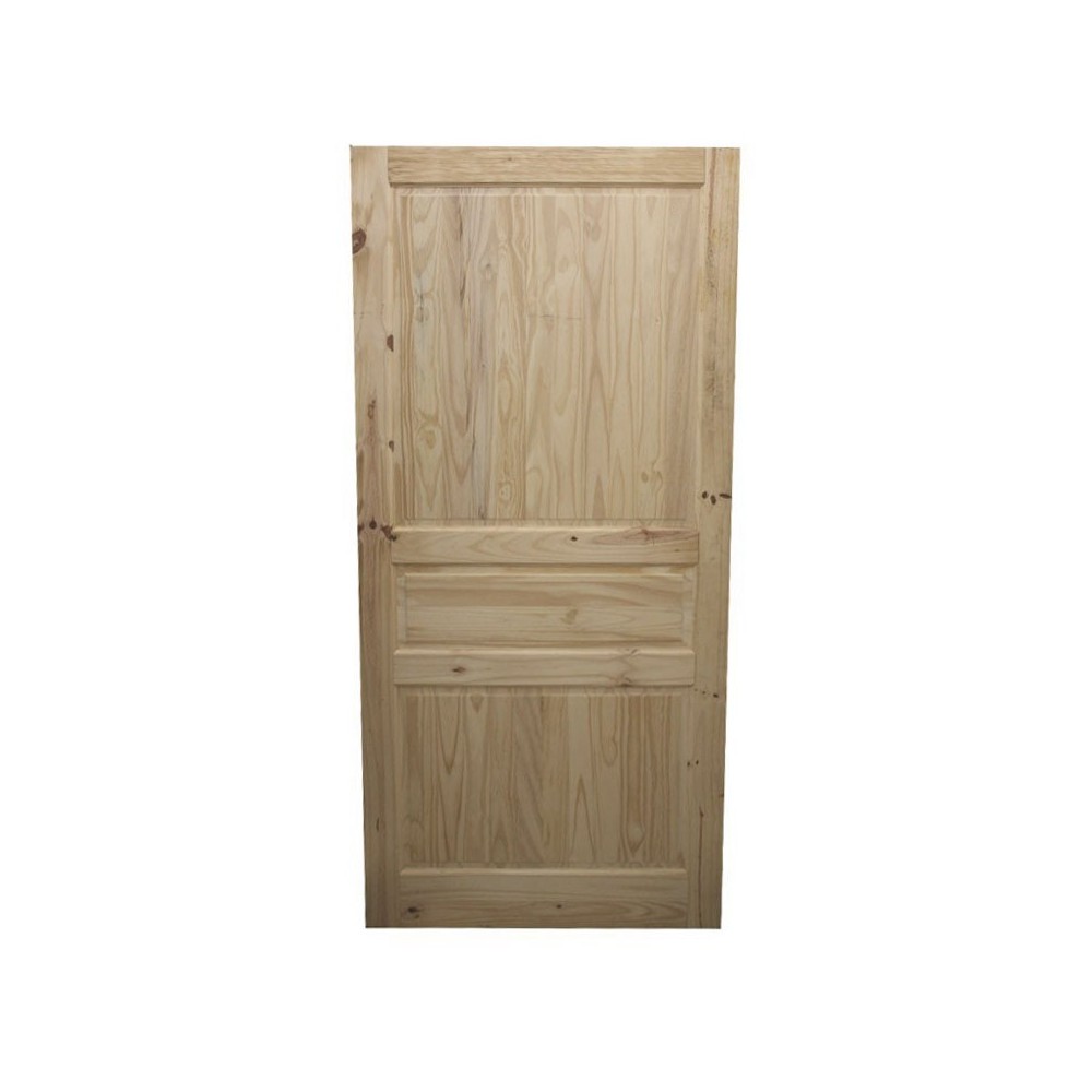 Porte PIN Colonial (3 panneaux)