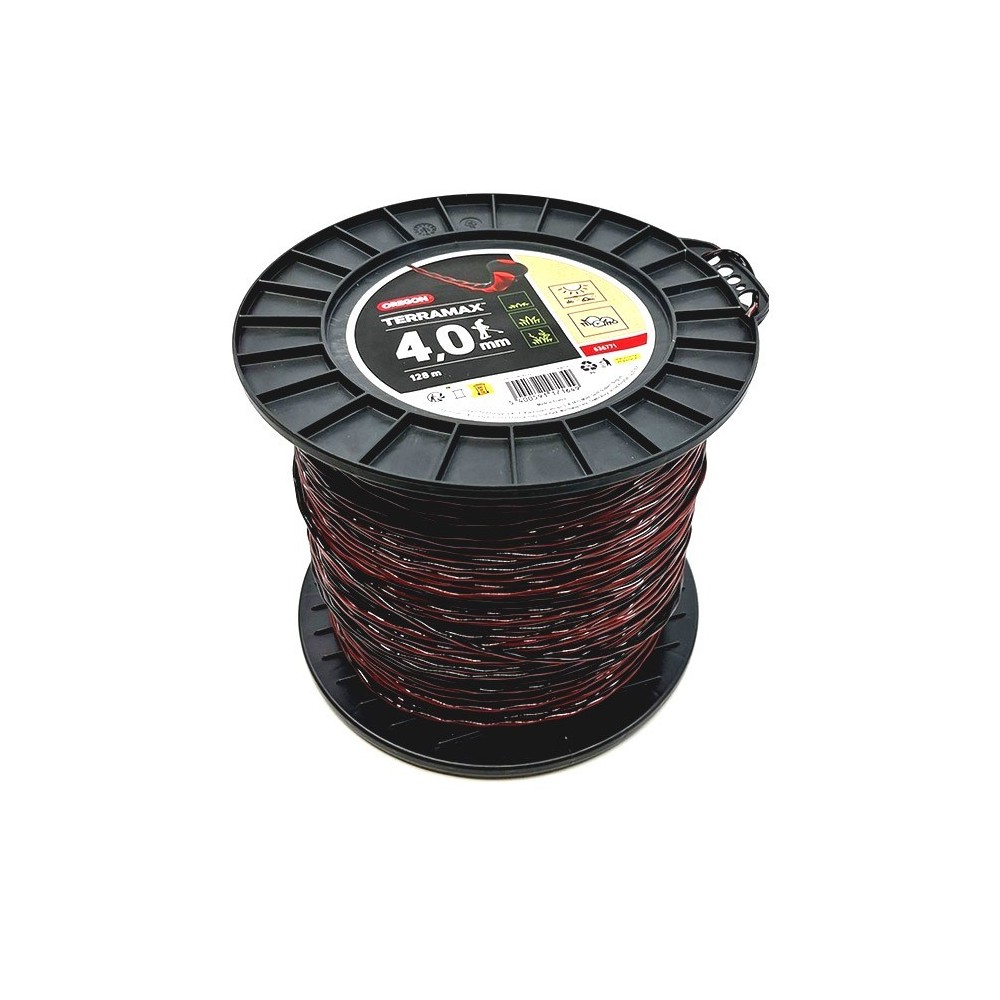 FIL DEBROUSSAILLEUSE TORSADE TERRAMAX 4MM 128M