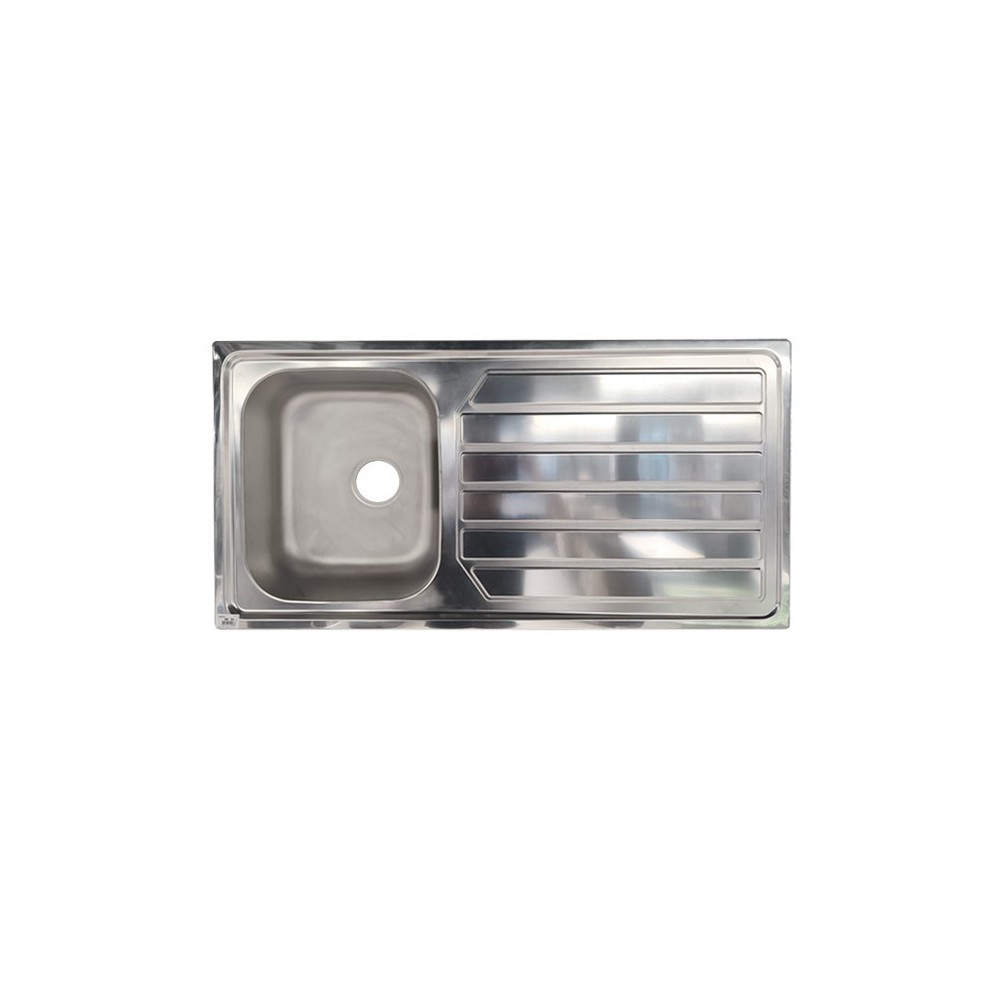 EVIER INOX 1 BAC+EG
