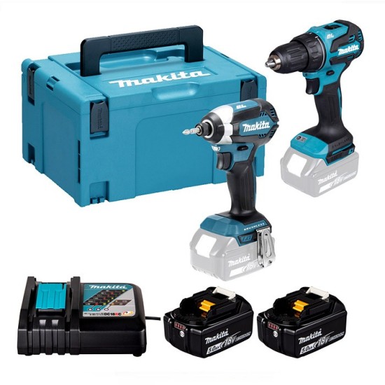 PACK 2 MACHINES 18V DLX2535TJ