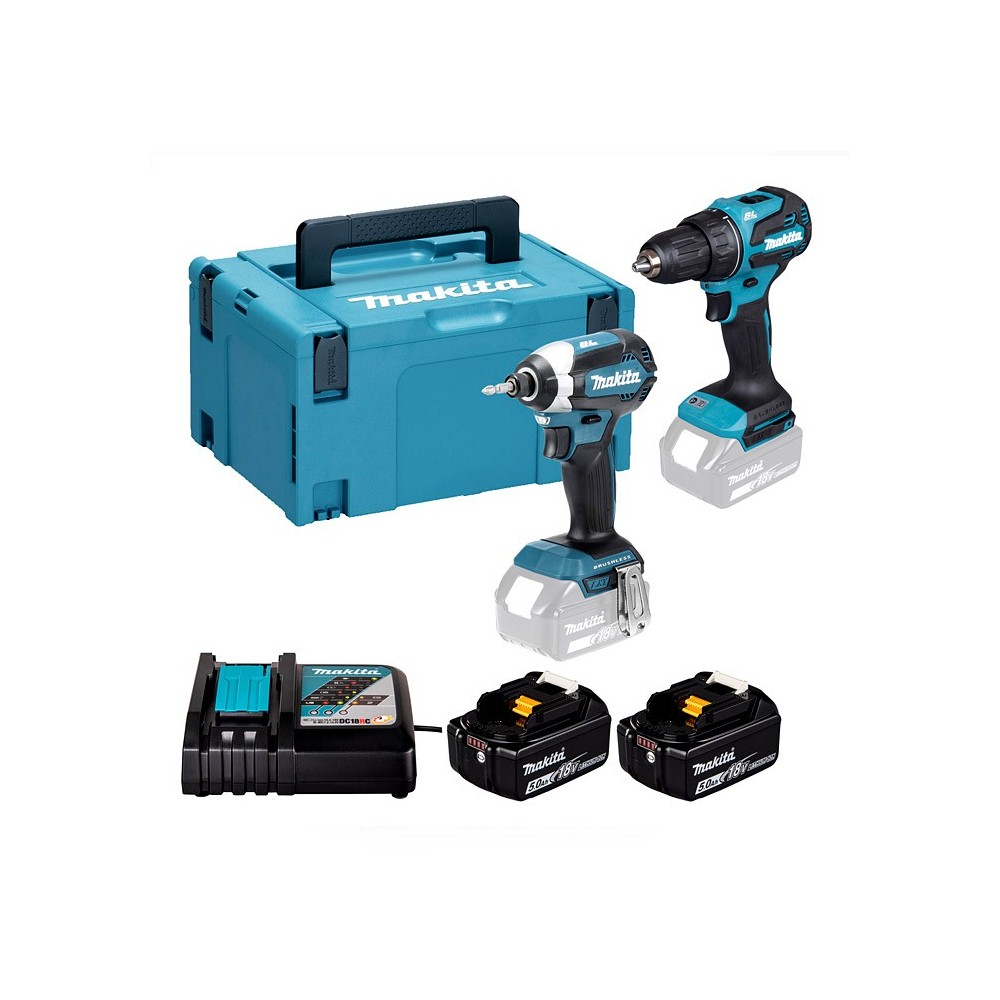 PACK 2 MACHINES 18V DLX2535TJ