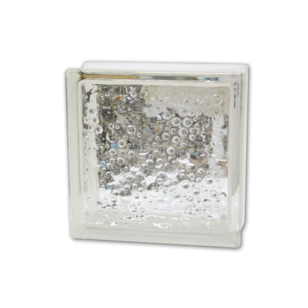 Brique de verre bulles