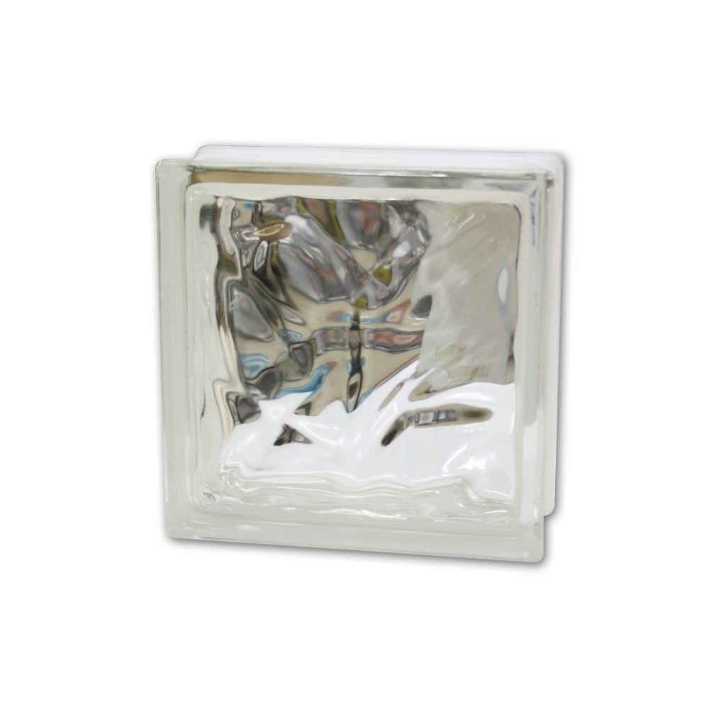 Brique de verre nuage