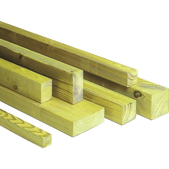 Liteau raboté en Pin Cl 4 (8x25mm)
