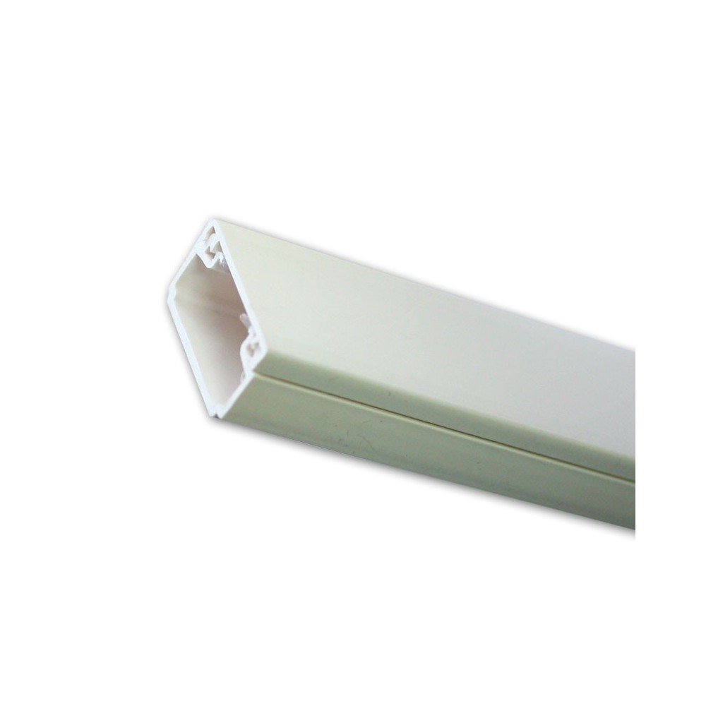 Moulure pour câbles blanc