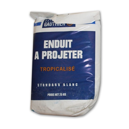 Enduit à projeter 25Kg Intèrieur