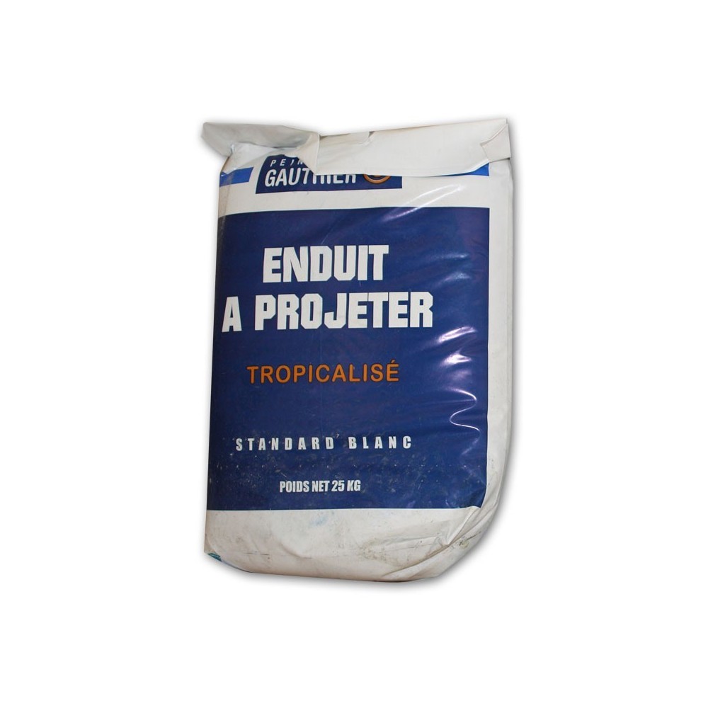 Enduit à projeter 25Kg Intèrieur